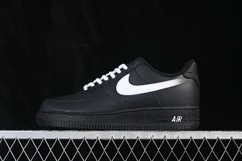 All categories Nk Air Force 1 Air Force series Nk Air Force 1 Low Air Force low-top Nike Air Force 1'07 Low Two-dimensional theme Black and white hook Air Force 1 low-top casual sneakers ZH0316-100